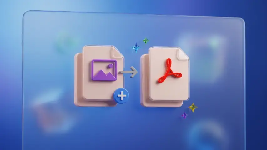 Convert JPG, PNG, WEBP to PDF